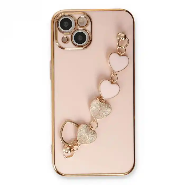 TCX Apple İphone 14 Plus Kılıf Esila Silikon - Pudra