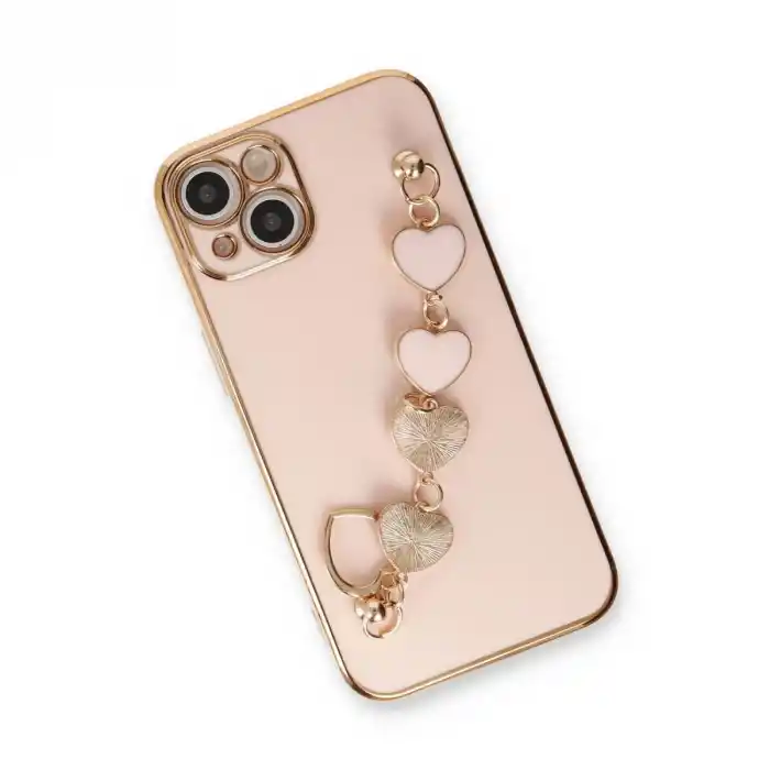 TCX Apple İphone 14 Plus Kılıf Esila Silikon - Pudra