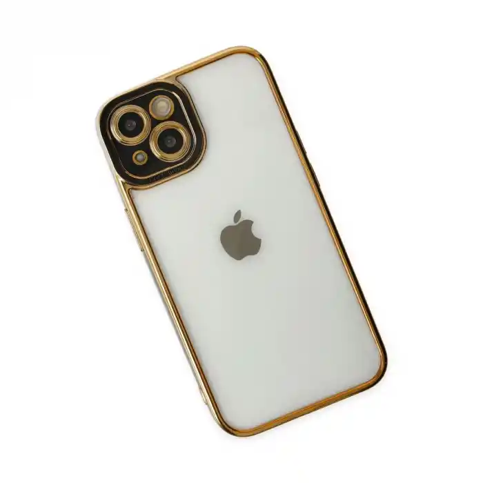 TCX Apple İphone 14 Plus Kılıf Liva Lens Silikon - Siyah