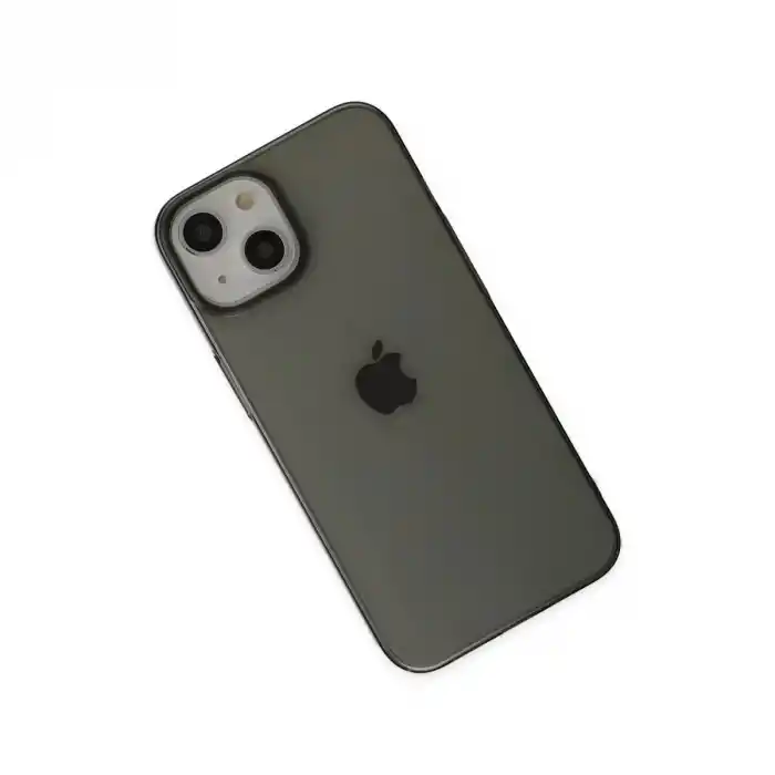 TCX Apple İphone 14 Plus Kılıf Pc Sert Şeffaf Kapak - Siyah