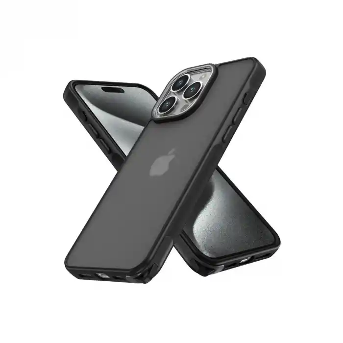 TCX Apple İphone 14 Pro Kılıf Elegant Kapak - Siyah