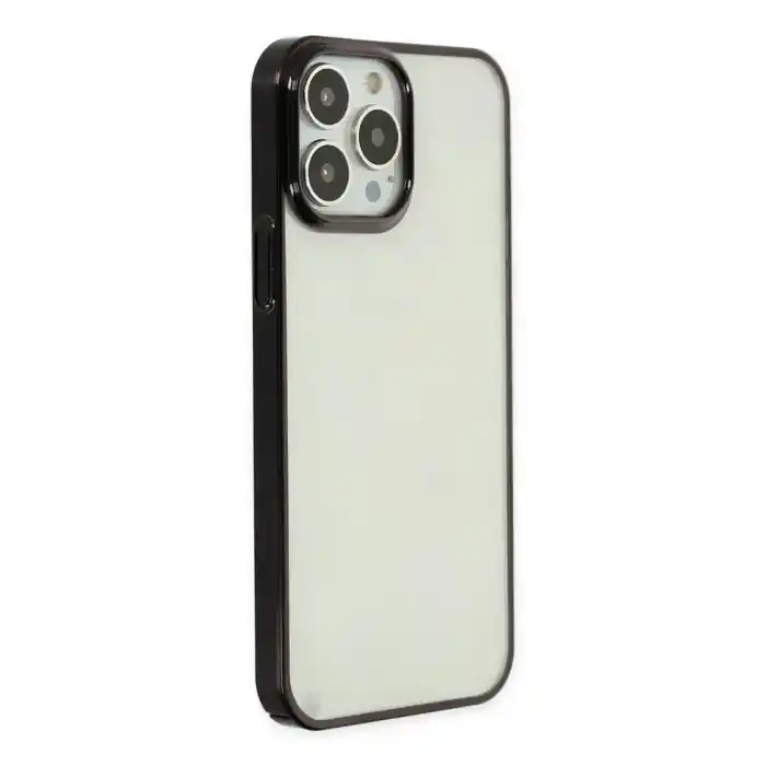 TCX Apple İphone 14 Pro Kılıf Element Silikon - Siyah