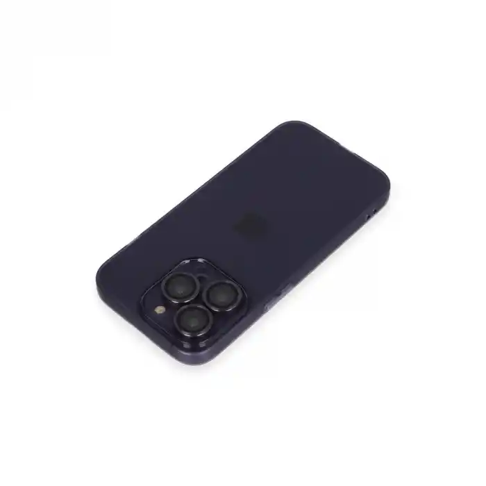 TCX Apple İphone 14 Pro Max Kılıf Luko Lens Silikon - Siyah