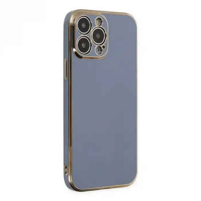 TCX Apple İphone 14 Pro Max Kılıf Volet Silikon - Mavi