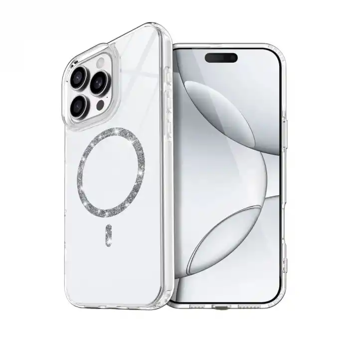 TCX Apple İphone 14 Pro Max Live Diamond Magsafe Kapak - Şeffaf