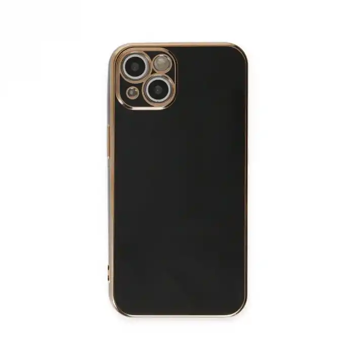 TCX Apple İphone 15 Kılıf Volet Silikon - Siyah
