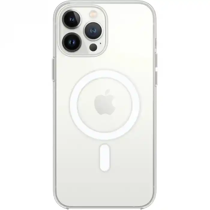 TCX Apple İphone 15 Pro Max Kılıf Magneticsafe Şeffaf Silikon - Şeffaf