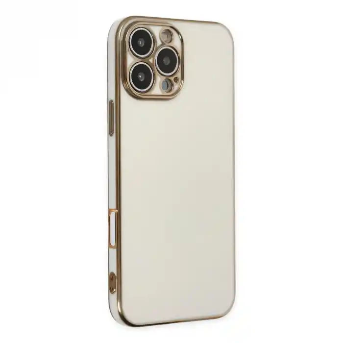 TCX Apple İphone 16 Pro Kılıf Volet Silikon - Beyaz