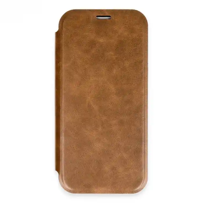 TCX Apple İphone 16 Pro Max Kılıf Flip Cover - Taba