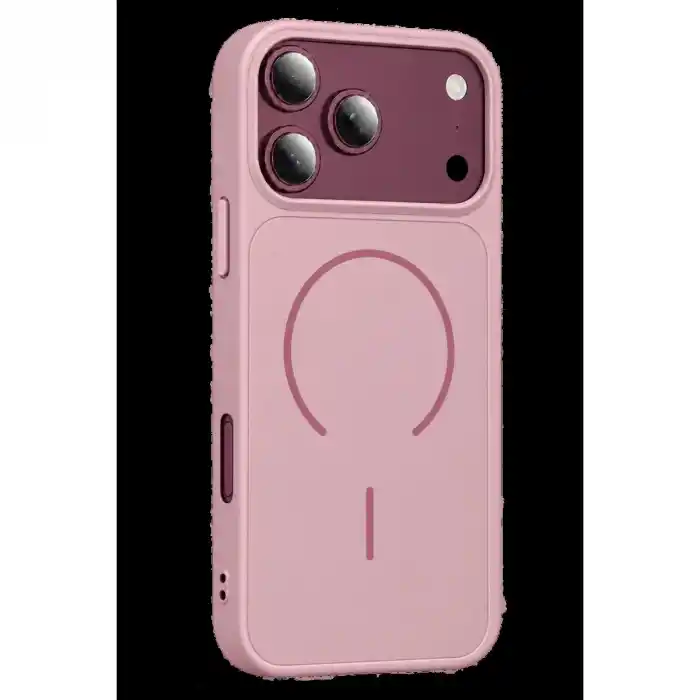 TCX Apple İphone 18 Pro Max Azus Magsafe Kapak - Pembe
