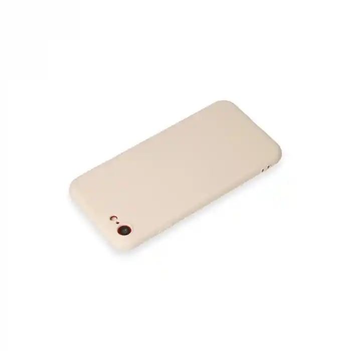 TCX Apple İphone 7 Kılıf First Silikon - Krem