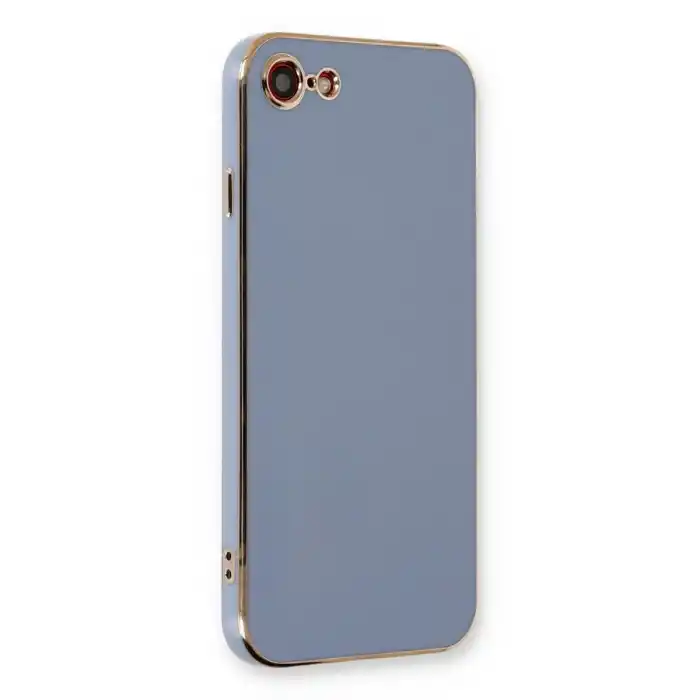 TCX Apple İphone 7 Kılıf Volet Silikon - Mavi