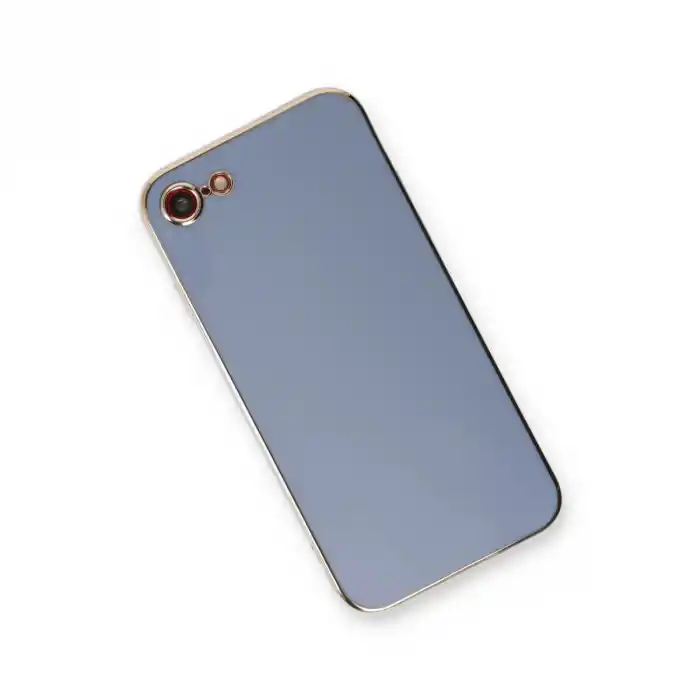 TCX Apple İphone 7 Kılıf Volet Silikon - Mavi