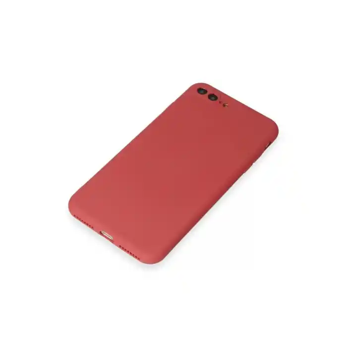 TCX Apple İphone 7 Plus Kılıf First Silikon - Kiremit