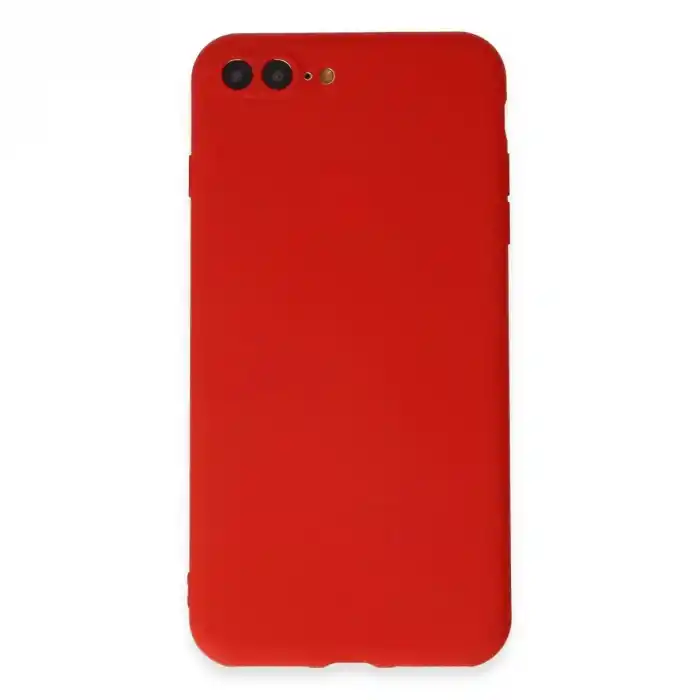 TCX Apple İphone 7 Plus Kılıf First Silikon - Kırmızı
