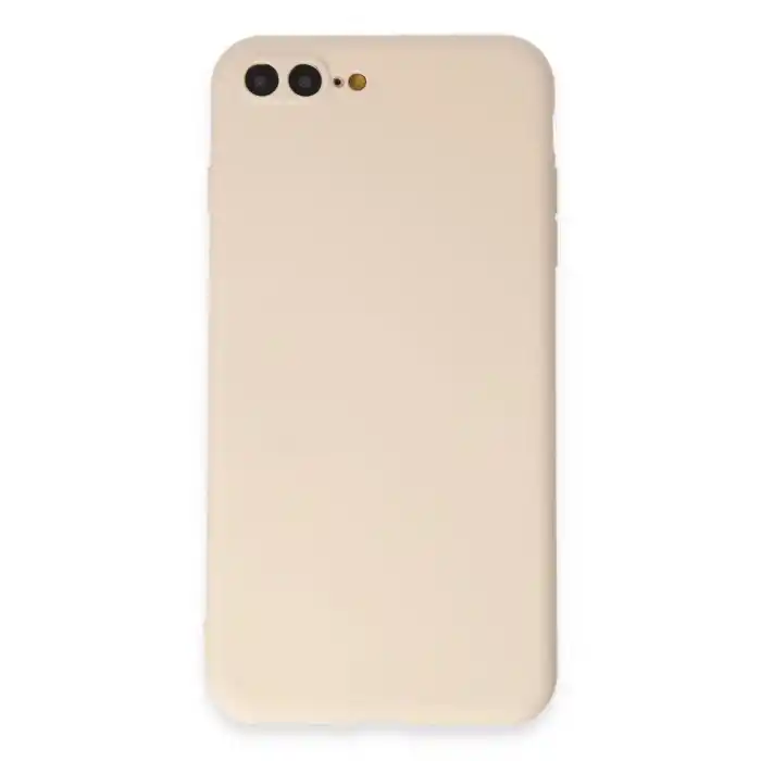 TCX Apple İphone 7 Plus Kılıf First Silikon - Krem