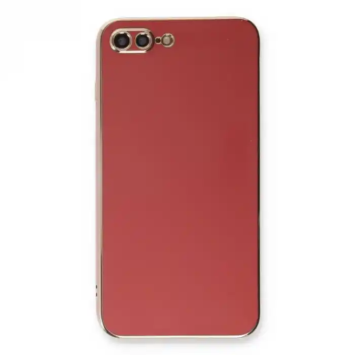 TCX Apple İphone 7 Plus Kılıf Volet Silikon - Kırmızı
