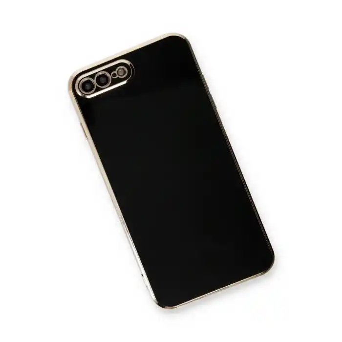 TCX Apple İphone 7 Plus Kılıf Volet Silikon - Siyah