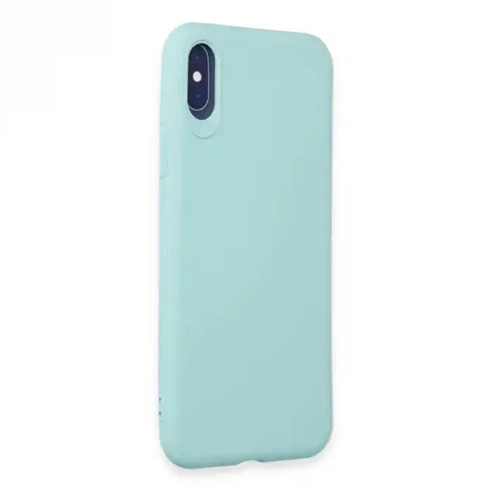 TCX Apple İphone X Kılıf First Silikon - Turkuaz