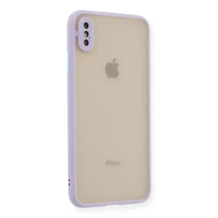 TCX Apple İphone X Kılıf Montreal Silikon Kapak - Mor