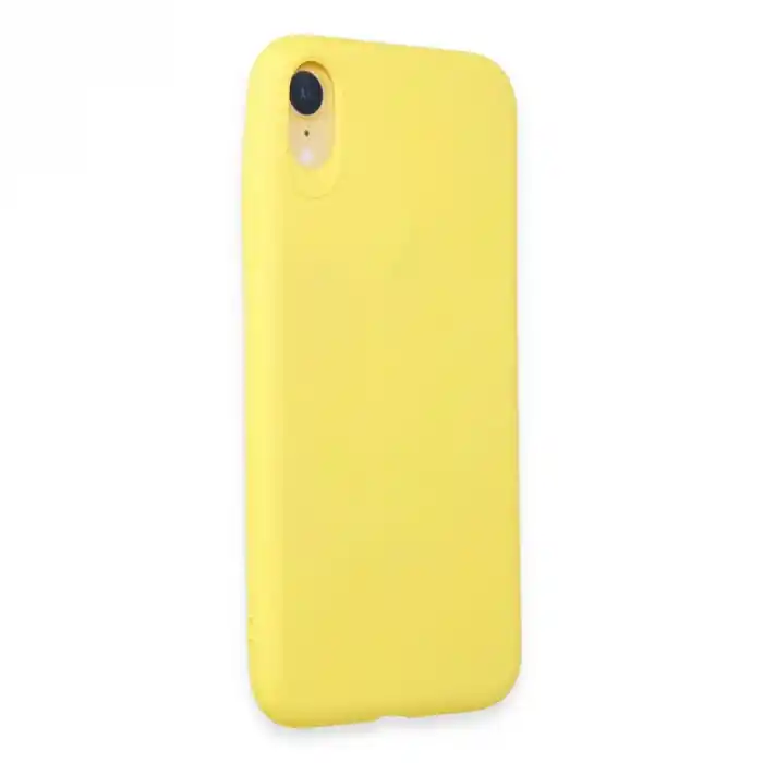 TCX Apple İphone Xr Kılıf First Silikon - Sarı