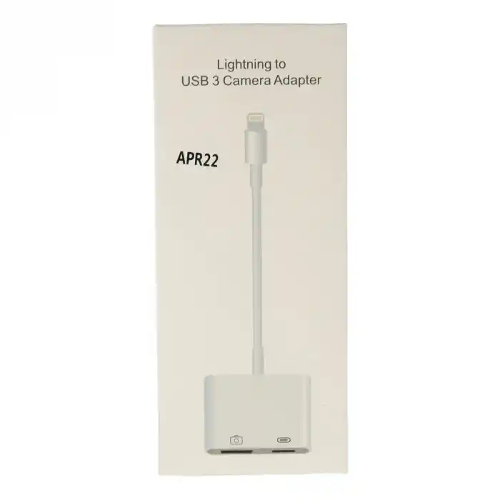TCX Apr22 Iphone Otg 2in1 - Beyaz
