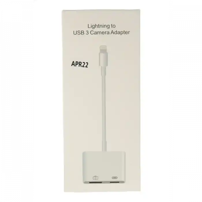 TCX APR22 Iphone Otg 2in1 - Beyaz