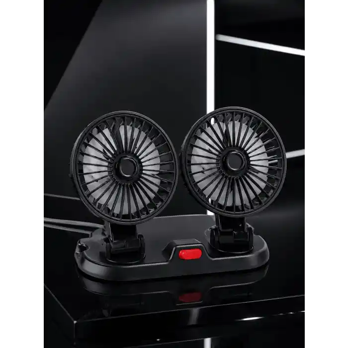 TCX Araç, Karavan ve Tır İçin Çift Fanlı Mini Vantilatör