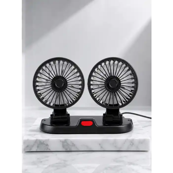 TCX Araç, Karavan Ve Tır İçin Çift Fanlı Mini Vantilatör