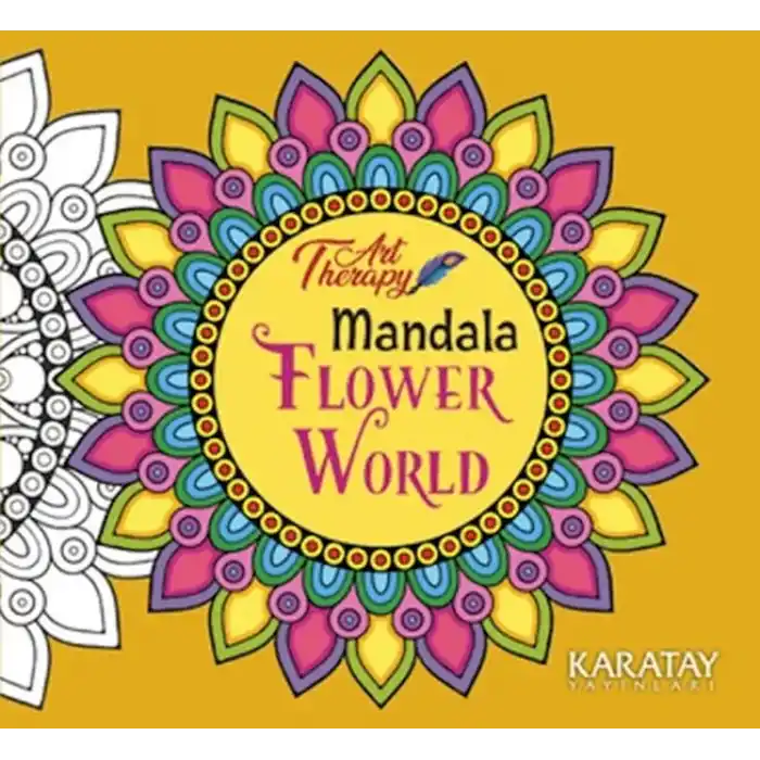 TCX Art Therapy Mandala - Flower World