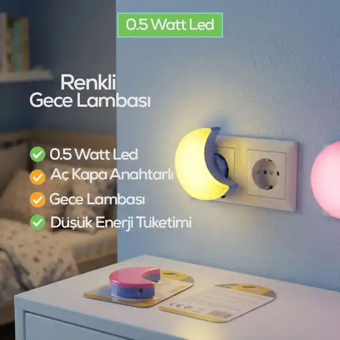 TCX Ay Gece Lambası LED