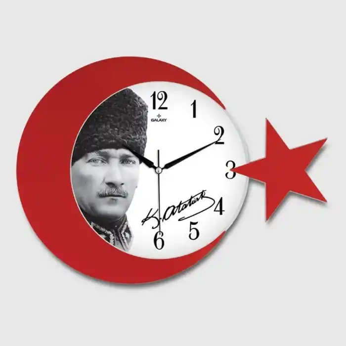 TCX Ay Yildiz Duvar Saati 134-2