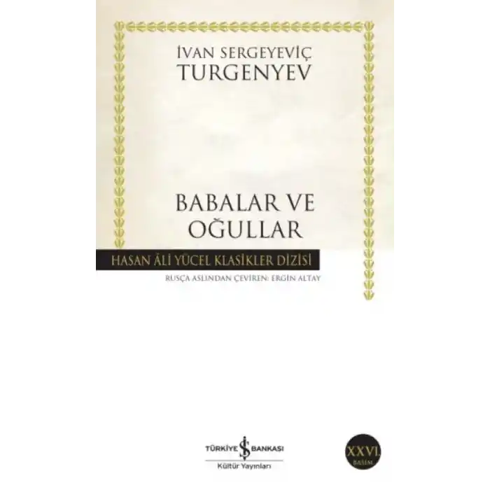 TCX Babalar ve Oğullar - Hasan Ali Yücel Klasikleri