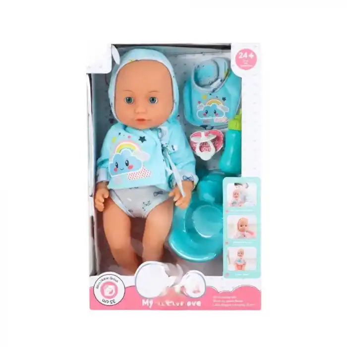 TCX BEBEK VE TUVALET EĞİTİMİ SETİ 35 CM