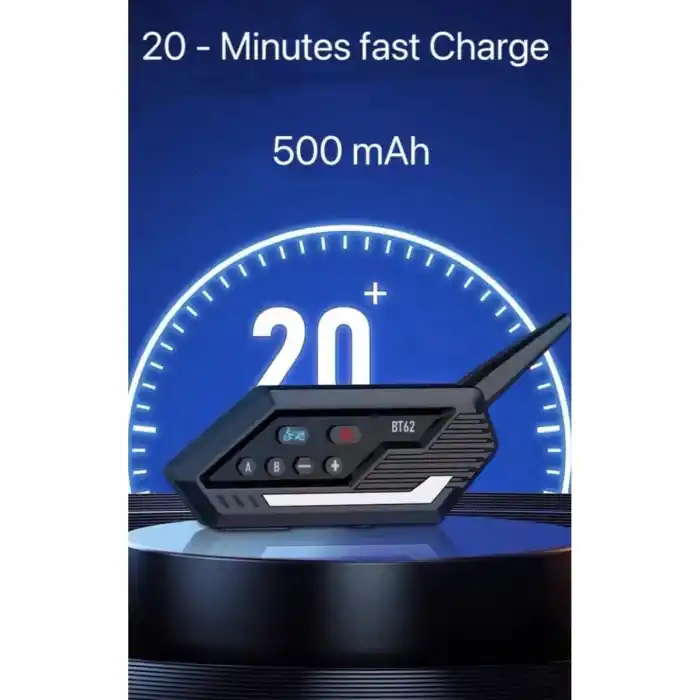 TCX Bt62 Motosiklet Kask Kulaklığı Bluetooth Intercom 2 Intercom Bağlantılı