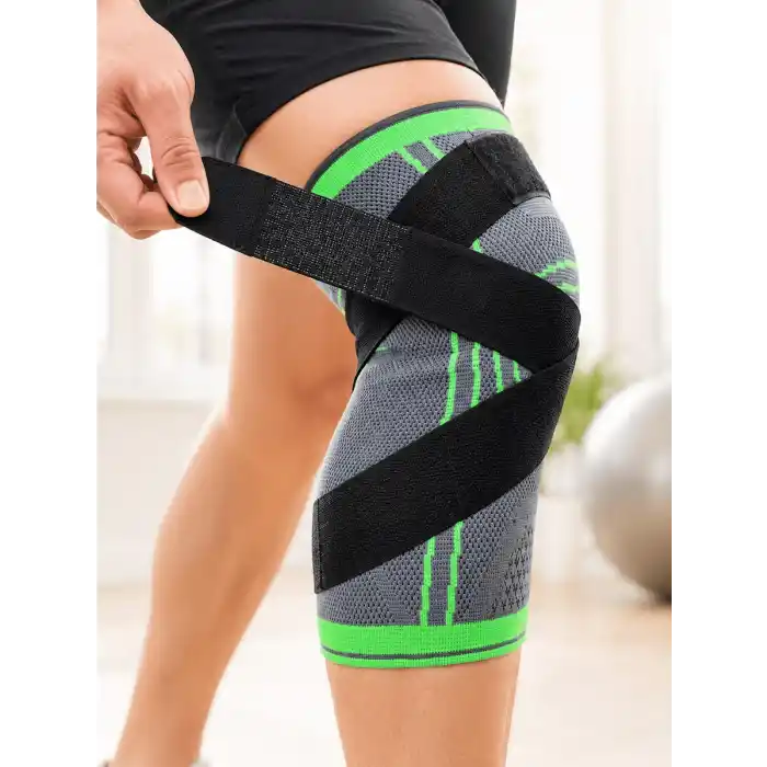 TCX ÇAPRAZ BANDAJLI ÖRME DİZLİK