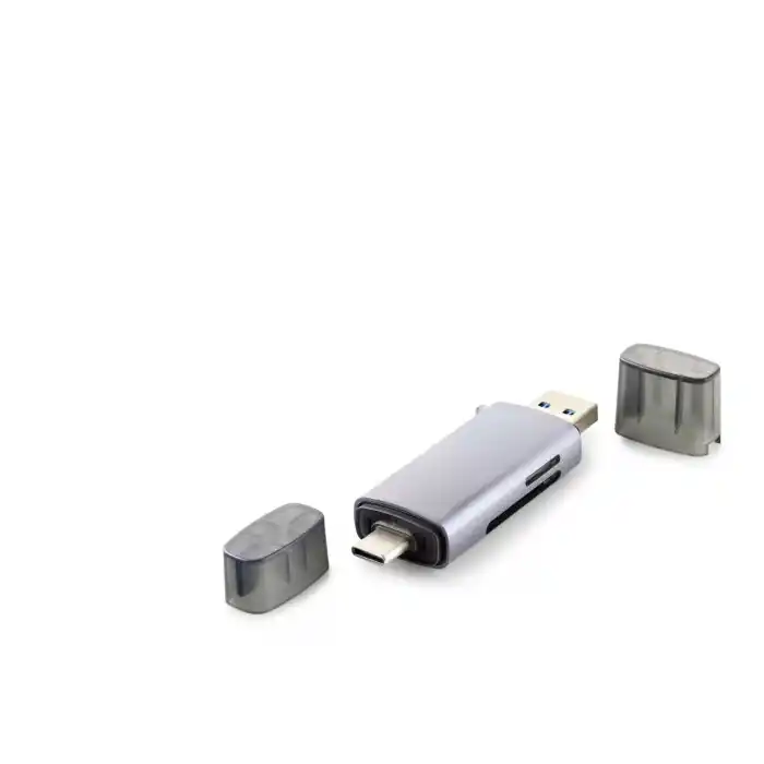 TCX Card Reader Usb3.0 + Type-C All In One Gri HDX7031