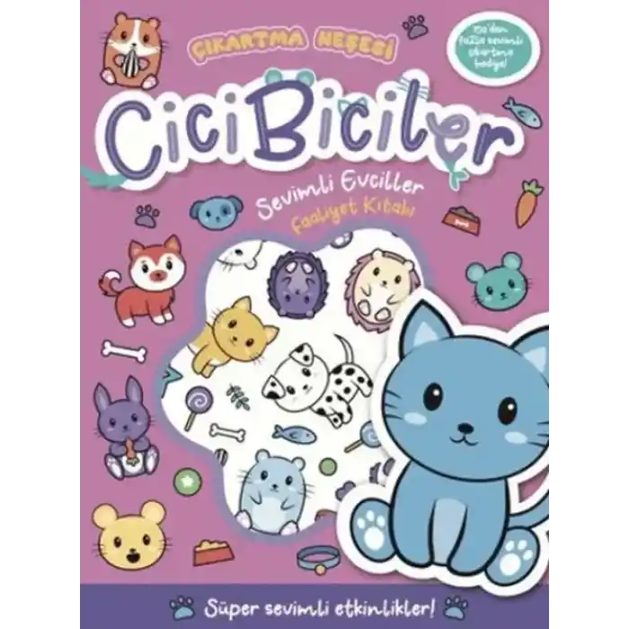 TCX Cicibiciler Sevimli Evciller Faaliyet Kitabı