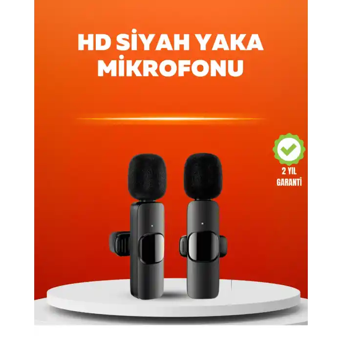 TCX Çift Mikrofonlu Kablosuz Kayıt Seti iPhone Uyumlu Mini Mikrofon