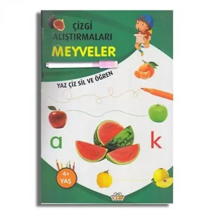 TCX Çizgi Alıştırmaları Meyveler
