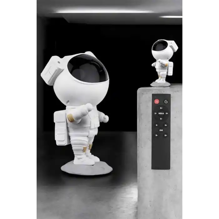 TCX Çocuklara Özel Projeksiyon Astronot Lamba Speaker Sevimli