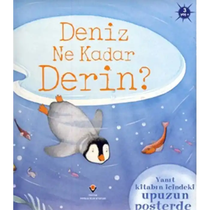 TCX Deniz Ne Kadar Derin? (Sünger Kapaklı)