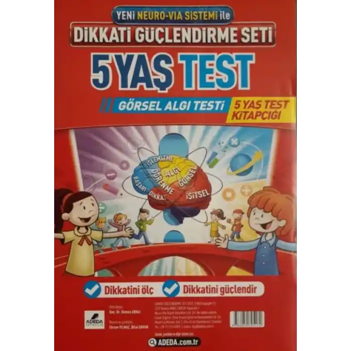 TCX Dikkati Güçlendirme Seti 5 Yaş Test