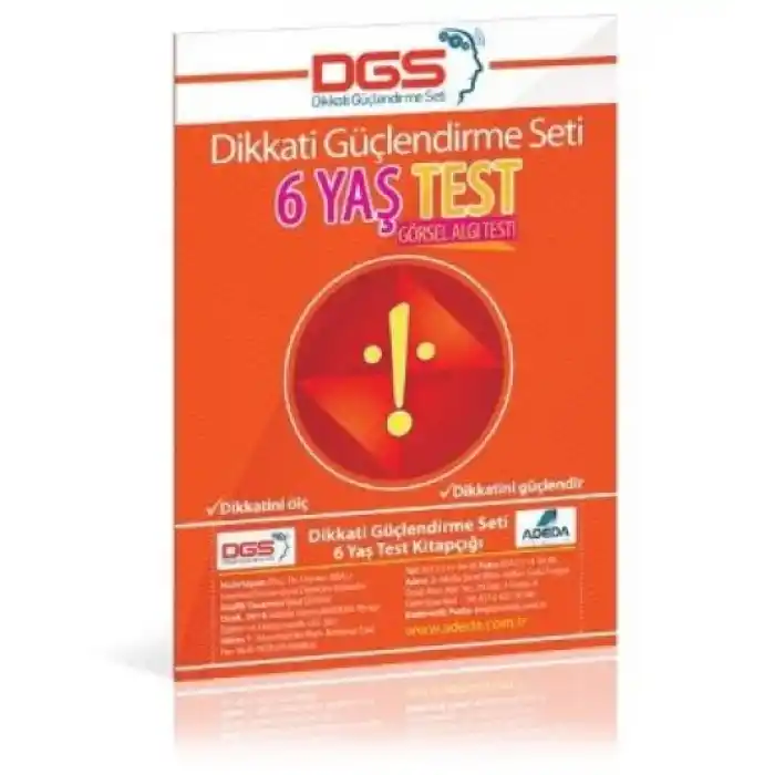TCX Dikkati Güçlendirme Seti 6 Yaş Test