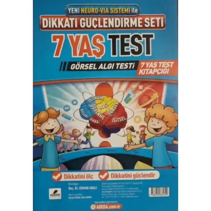 TCX Dikkati Güçlendirme Seti 7 Yaş Test