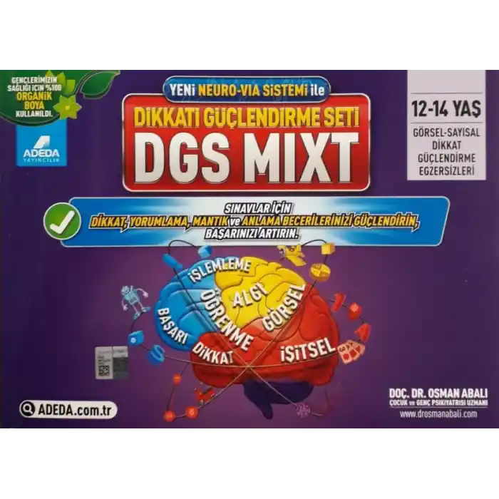TCX Dikkati Güçlendirme Seti Mixt 12-14 Yaş