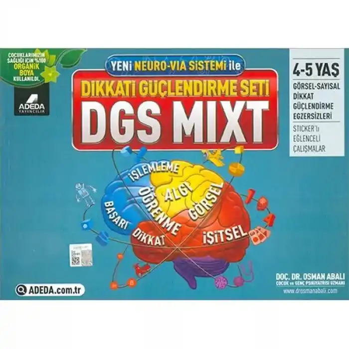 TCX Dikkati Güçlendirme Seti Mixt 4-5 Yaş