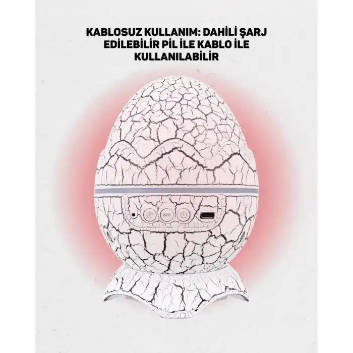TCX Dinazor Yumurta Gece Lambası Yeni Nesil