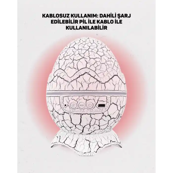 TCX Dinazor Yumurta Gece Lambası Yeni Nesil