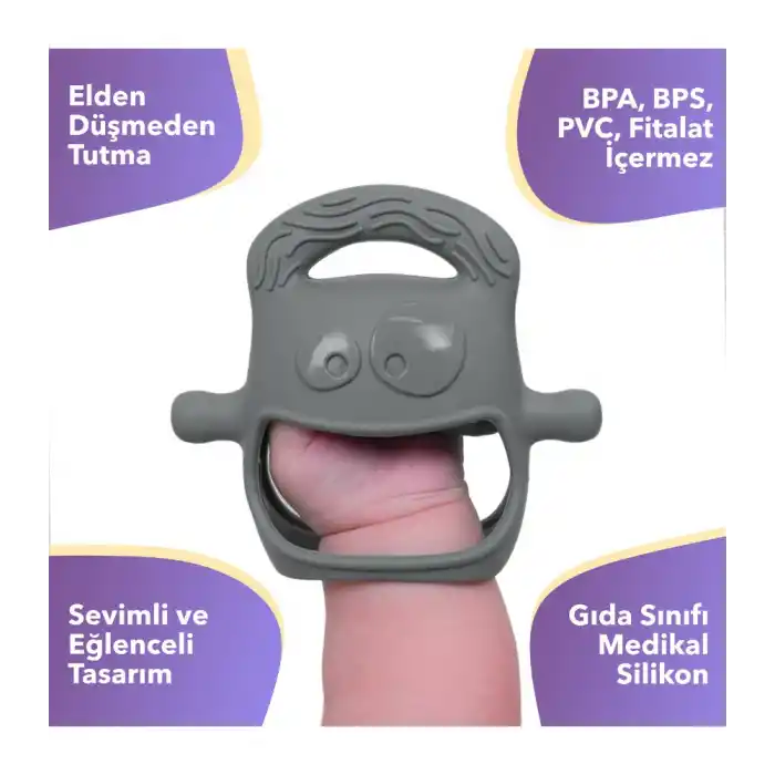 TCX Diş Kaşıyıcı Gri